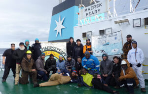 Maersk Peary delivers for Operation Deep Freeze 2022